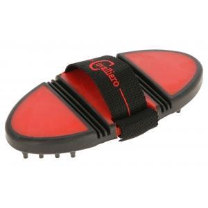 Cocalliero roskam met noppen flex3 rood/zwart - kerbl, Animaux & Accessoires, Autres accessoires pour animaux