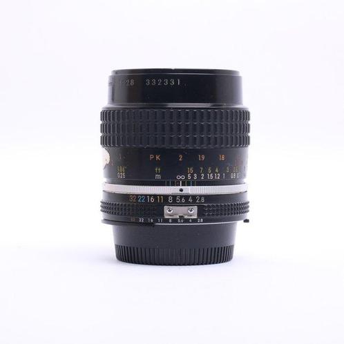 Nikon 2,8/55mm Micro-Nikkor AI-s *zie omschrijving* Analoge, Audio, Tv en Foto, Fotocamera's Analoog