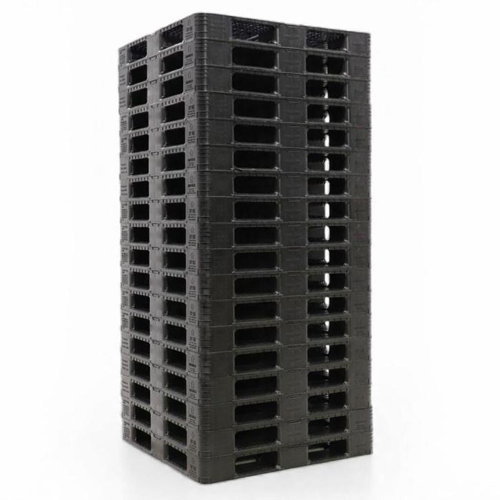 Gebruikte Kunststof pallets roosterpallet, Zakelijke goederen, Machines en Bouw | Heftrucks en Intern transport, Ophalen of Verzenden