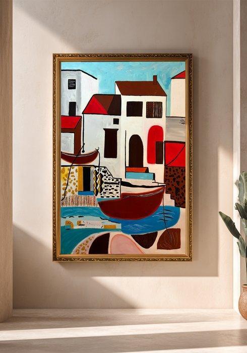 E. Pérez Lezcano - “Alamar II” XL (No Reserve Price), Antiek en Kunst, Kunst | Schilderijen | Modern