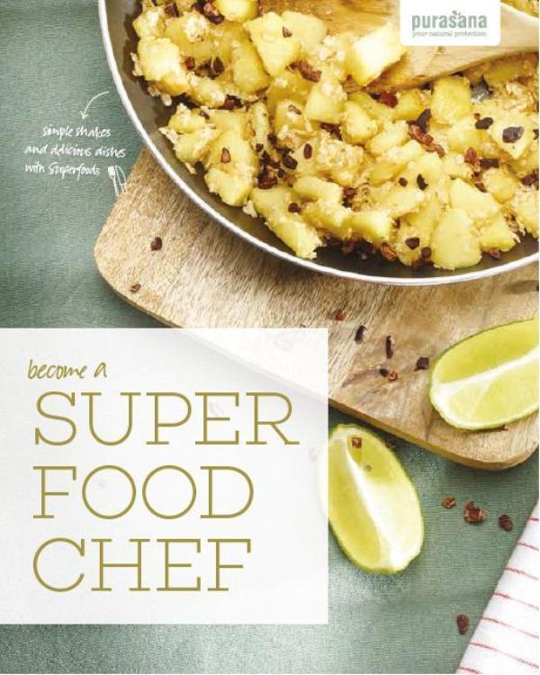 Become a Super Food Chef 9789079881376 Purasana, Boeken, Taal | Engels, Zo goed als nieuw, Verzenden