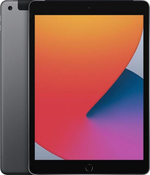 Apple iPad 8 space gray 32GB 10.2 WiFi (4G) + garantie, Computers en Software, Apple iPads, Nieuw, Ophalen of Verzenden