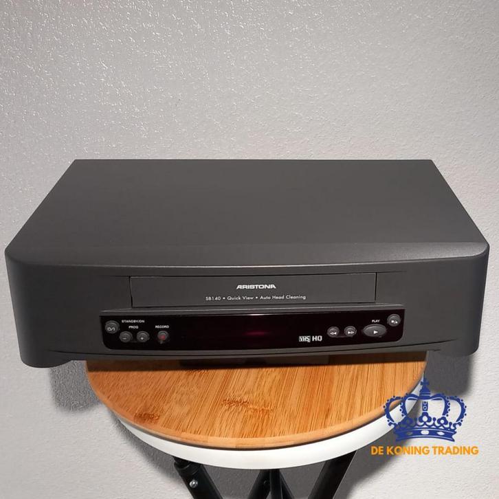 Aristona SB140 – VHS Videorecorder – Goede staat, Audio, Tv en Foto, Videospelers, Gebruikt, VHS-speler of -recorder, Verzenden