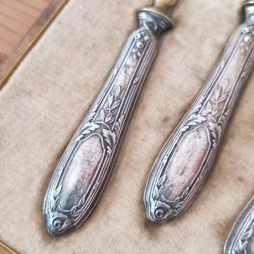 Tafelservies (4) - Snoep / Mignardises servies - Art Nouveau
