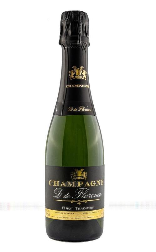 Champagne D De Florence Brut Tradition 37.5CL, Verzamelen, Wijnen