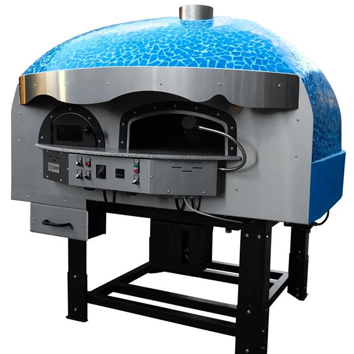 Roterende Pizzaoven | SERIE MIX-RK (MOSAIC) | Gas/Hout | 9x, Zakelijke goederen, Horeca | Keukenapparatuur, Nieuw in verpakking