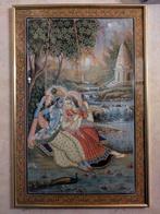 Krishna en Radha - India - midden 20e eeuw, Antiek en Kunst