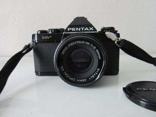 Pentax MV + smc-M 2/50mm | Appareil photo argentique, Audio, Tv en Foto, Fotocamera's Analoog