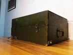 Krat - Grote militaire kist - Hout, Metaal, Textiel, Antiek en Kunst