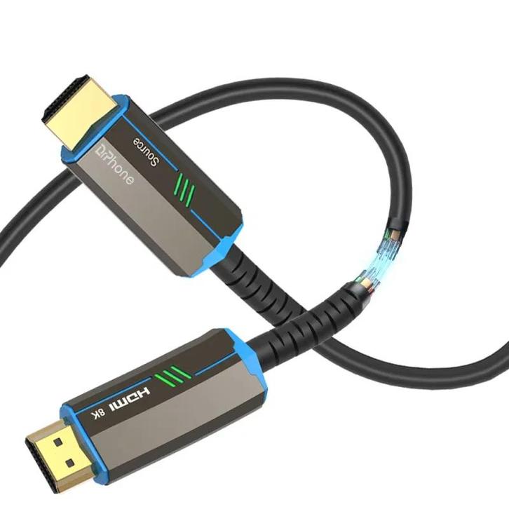 DrPhone EliteLink2 - 8K Kabel Actieve HDMI 2.1 kabel 30, Audio, Tv en Foto, Audiokabels en Televisiekabels, Nieuw, Verzenden
