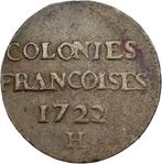 Franse koloniën. Louis XV (1715-1774). 9 Deniers 1722-H, La, Postzegels en Munten, Munten | Europa | Euromunten