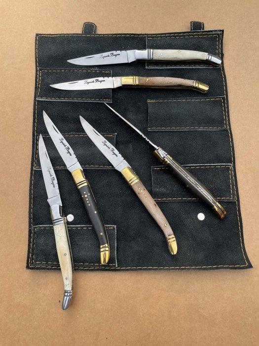 Laguiole - Keukenmes - Laguiole vouwbaar zakmes - Been,, Antiek en Kunst, Antiek | Keukengerei