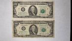 Verenigde Staten. - 2 x 100 Dollars 1988  (Zonder, Postzegels en Munten