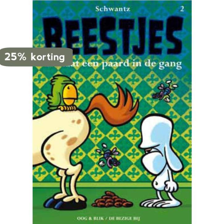 Beestjes  Er Staat Een Paard In De Gang 9789054922902, Boeken, Stripverhalen, Gelezen, Verzenden