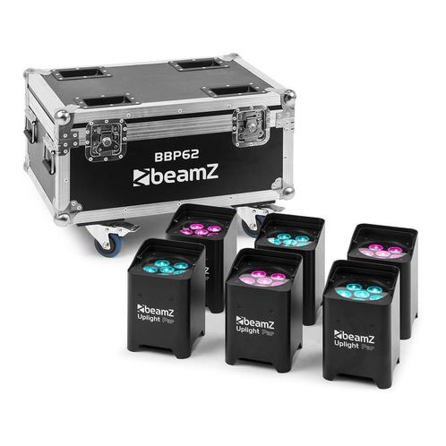 BeamZ set met 6x BBP62 uplights voor binnen en buiten in, Musique & Instruments, Lumières & Lasers, Envoi