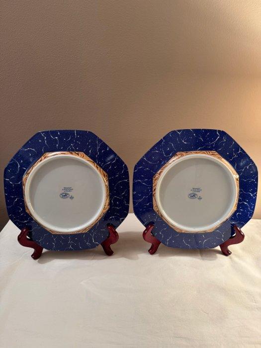 Limoges - Hermès - Schotel (2) - Marqueterie de Pierres, Antiek en Kunst, Antiek | Meubels | Tafels