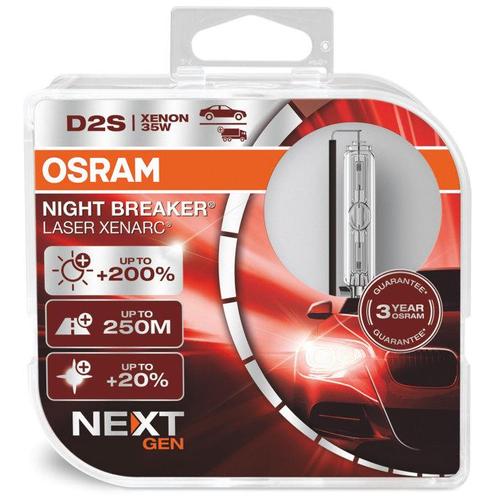 Osram D2S Night Breaker Laser Xenarc NextGen Xenonlampen, Autos : Pièces & Accessoires, Éclairage, Enlèvement ou Envoi