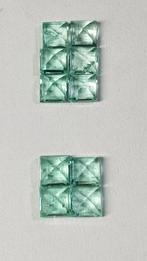 10 pcs Groen Smaragd - 2.15 ct - Antwerp Laboratory for, Nieuw