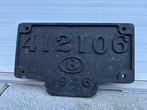Plaque dimmatriculation (1) - GMC - 1940-1950