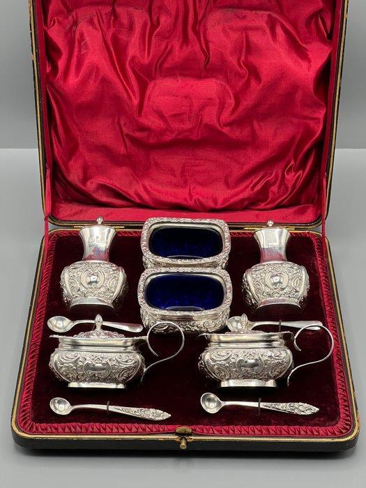 Ensemble de burettes (10) - Argent 925, Argent 800, Antiquités & Art, Antiquités | Argent & Or