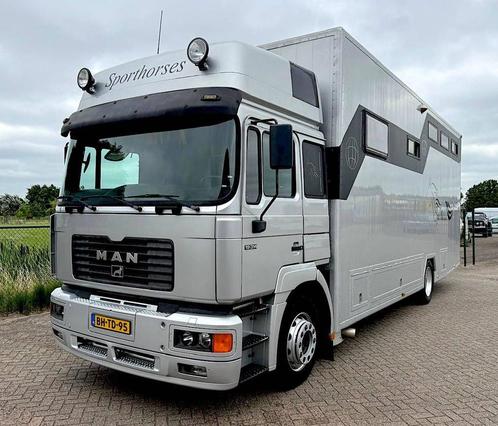 Veiling: paardenwagen MAN 19 -314 (Marge), Caravans en Kamperen, Mobilhomes, Ophalen