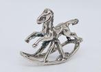 Figurine - Cavallo a dondolo - Argent 800, Antiquités & Art