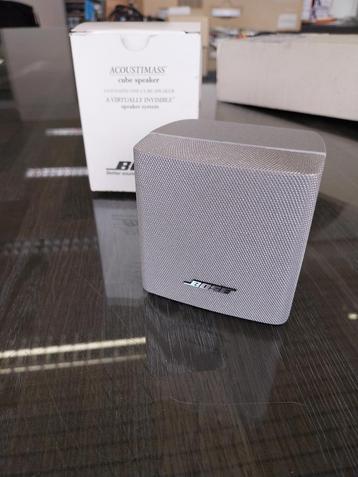 Bose acoustimass cube speaker silver