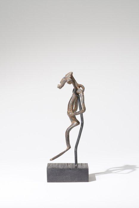 Een bronzen beeldhouwwerk - Kulango - Ivoorkust (Zonder, Antiek en Kunst, Kunst | Niet-Westerse kunst