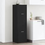 vidaXL Apothekerskast Zwarte Eiken 40x41x144,5 cm, Verzenden, Nieuw