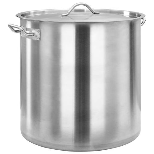 vidaXL Kookpan 50 L 40x40 cm roestvrij staal, Huis en Inrichting, Keuken | Potten en Pannen, Nieuw, Verzenden