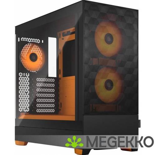 Fractal Design Pop Air RGB Orange Core TG Clear Tint, Computers en Software, Computerbehuizingen, Nieuw, Verzenden