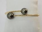 Armband - 18 karaat Geel goud - Ronde Tahitiaanse parels, Handtassen en Accessoires, Nieuw