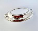 Serveerschaal - Antique Silver-Plated Entree Dish -