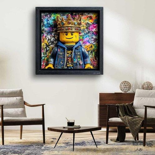 Urban3DArt (1971) - Royal Lego Crown Box Limited Edition, Antiek en Kunst, Kunst | Schilderijen | Modern