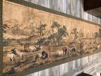 Giant Qing dynasty landscape - master seal - China (Zonder, Antiek en Kunst