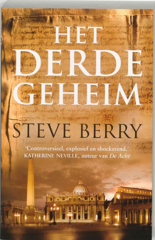 Het derde geheim 9789026122385 Steve Berry, Boeken, Thrillers, Gelezen, Verzenden