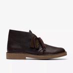 CLARKS Desert Bt Evo. Heren Veterschoenen - Dark Brown Le..., Verzenden