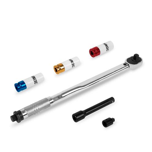 Momentsleutel ½” – 470mm – 28-210Nm | Incl. 3-delige, Doe-het-zelf en Bouw, Gereedschap | Handgereedschap, Nieuw, Verzenden