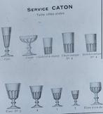 Baccarat, St. Louis - Drinkservies (4) - Caton - Kristal, Antiquités & Art