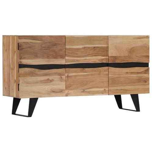 vidaXL Buffet 150x40x79 cm Bois dacacia massif, Maison & Meubles, Armoires | Dressoirs, Neuf, Envoi