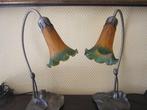 Lamp (2) - Glas, Metaal, Antiquités & Art