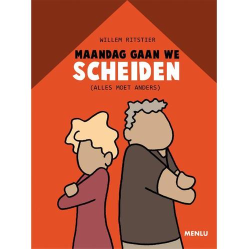 Maandag gaan we scheiden 9789083370613 Willem Ritstier, Boeken, Stripverhalen, Zo goed als nieuw, Verzenden