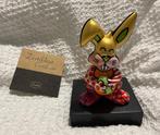 Romero Britto (1963) - sculptuur, Orange Rabbit, vergriffen
