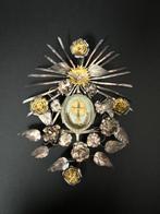 Reliekhouder - Glas, Legering, Zilver - 1850-1900 - Ware, Antiek en Kunst