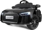 Elektrische kinderauto - accu auto - Audi R8 Spyder -  zwart, Kinderen en Baby's, Ophalen of Verzenden, Nieuw