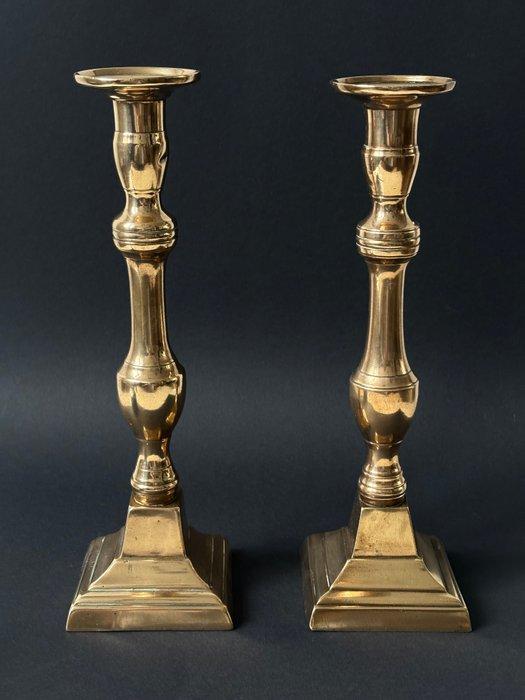 Kandelaar (2) - Koper, Antiek en Kunst, Curiosa en Brocante