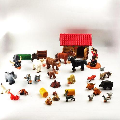 De Agostini - Speelgoed Small Farm with several animals,, Antiek en Kunst, Antiek | Overige Antiek