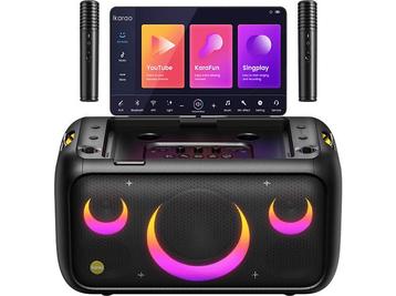 Ikarao -  Shell S1 Shell Partyspeaker  - Zwart, Audio, Tv en Foto, Luidsprekerboxen, Verzenden, Nieuw, 120 watt of meer, Overige merken