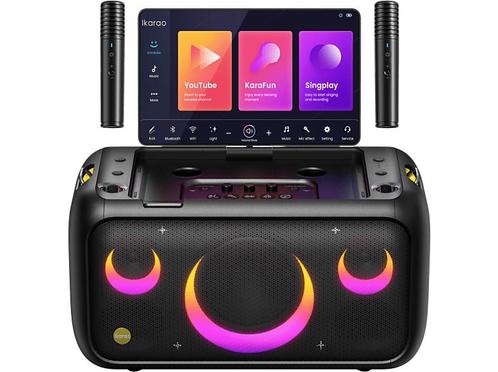 Ikarao -  Shell S1 Shell Partyspeaker  - Zwart, Audio, Tv en Foto, Luidsprekerboxen, Nieuw, Overige merken, 120 watt of meer, Verzenden
