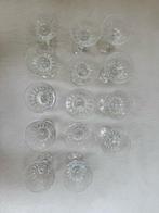 Val Saint Lambert - Verre à champagne (14) - Cristal -, Antiquités & Art
